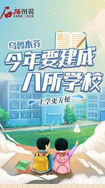 石榴图说 | 乌鲁木齐今年要建成八所学校，上学更方便