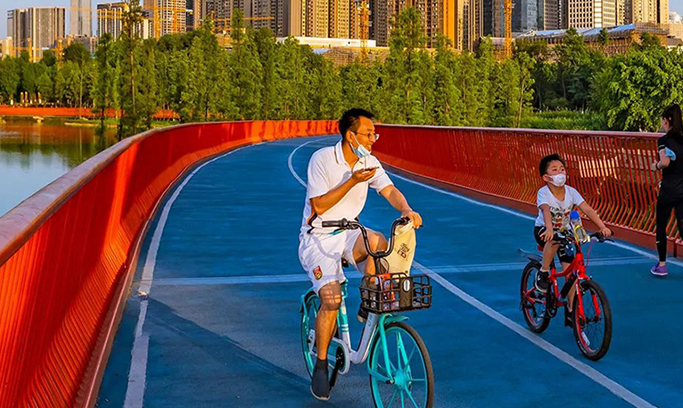 瞭望·治国理政纪事丨公园城市成都焕新