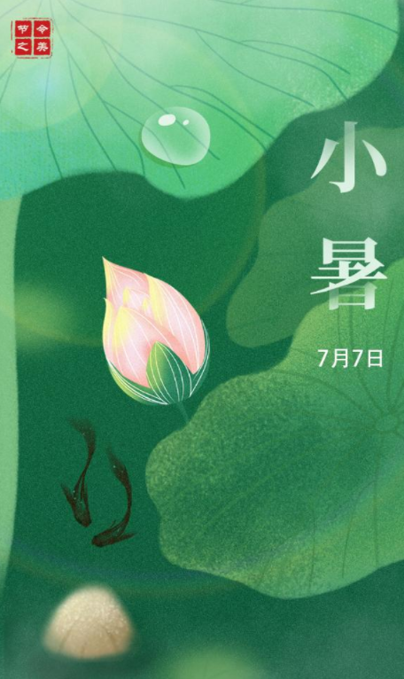 节令之美·小暑丨小暑至 炎热来