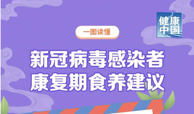 健康中国 | 收藏！新冠病毒感染者康复期食养建议③