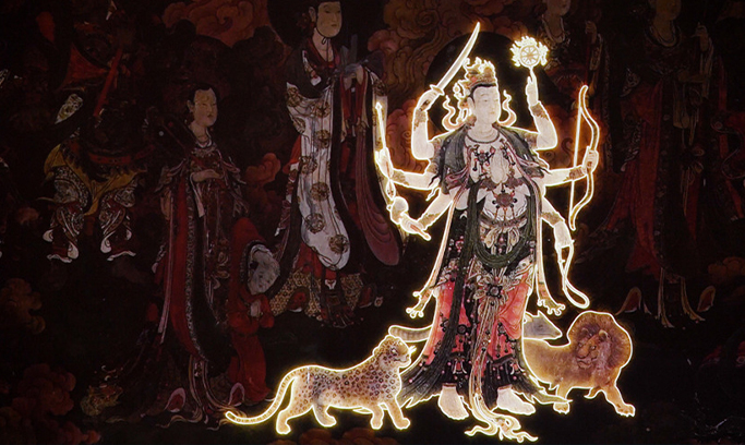 新华全媒+丨近600年的古壁画“活”了