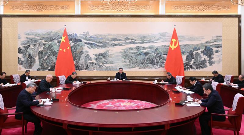 △2023年12月21日至22日，中共中央政治局召开学习贯彻习近平新时代中国特色社会主义思想主题教育专题民主生活会，习近平总书记主持会议并发表重要讲话。