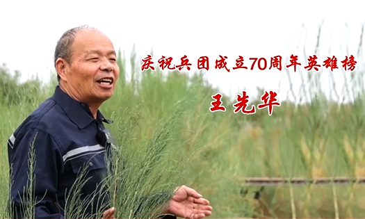 庆祝兵团成立70周年英雄榜——王先华