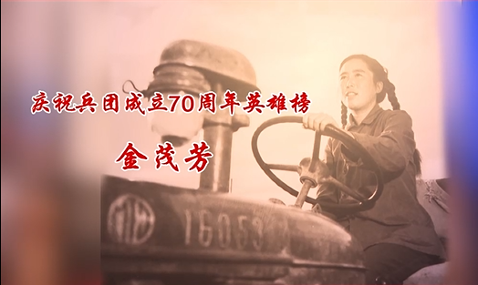 庆祝兵团成立70周年英雄榜——金茂芳