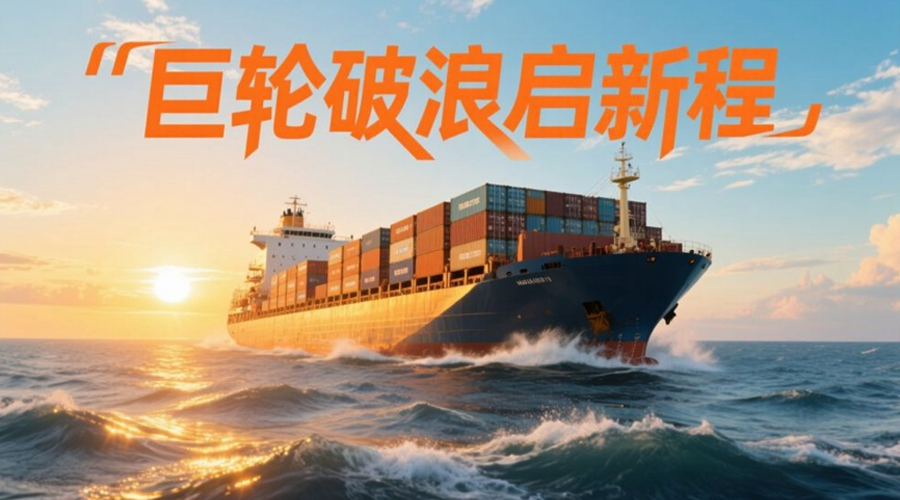 微视频丨巨轮破浪启新程