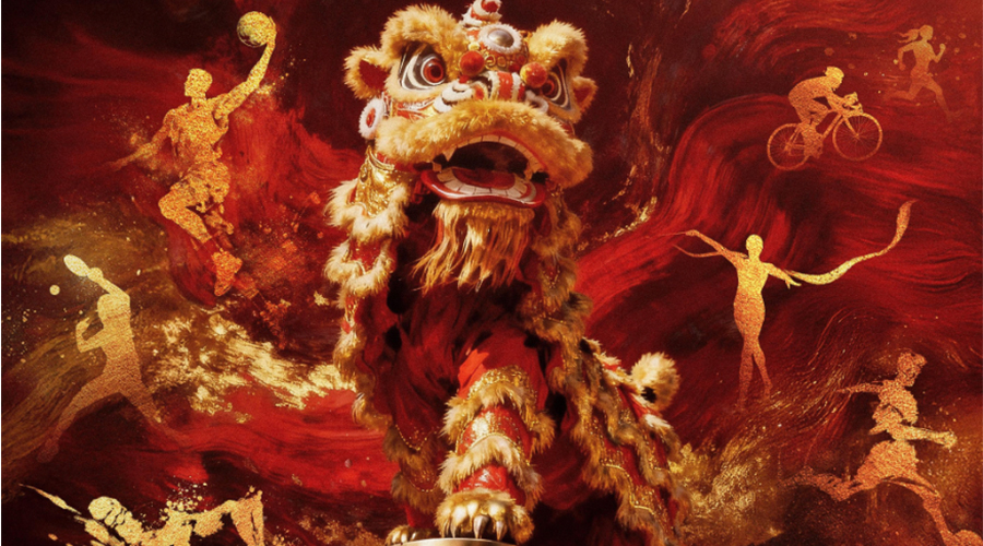 圣火将燃，明日看“东方雄狮”跃动全运！