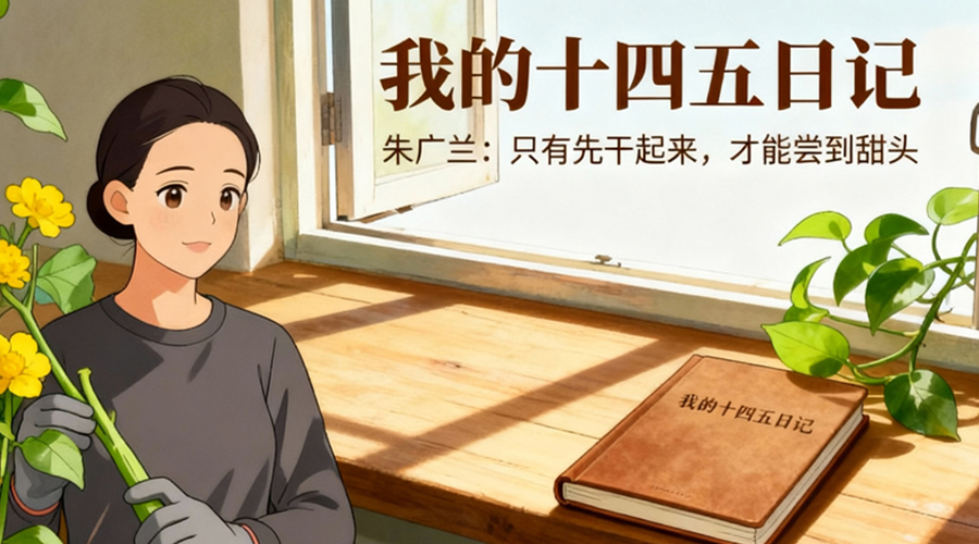 我的十四五日记丨朱广兰：只有先干起来，才能尝到甜头