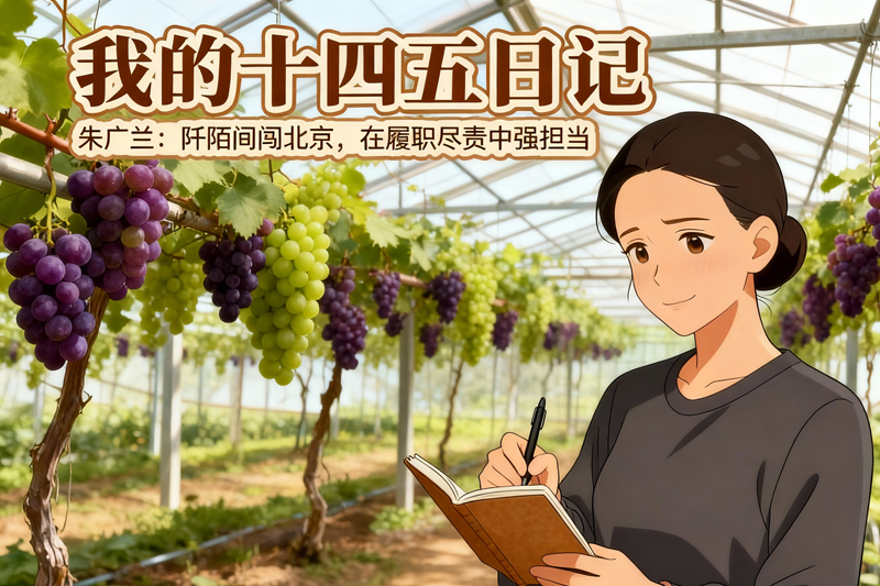 我的十四五日记丨朱广兰：阡陌间闯北京，在履职尽责中强担当