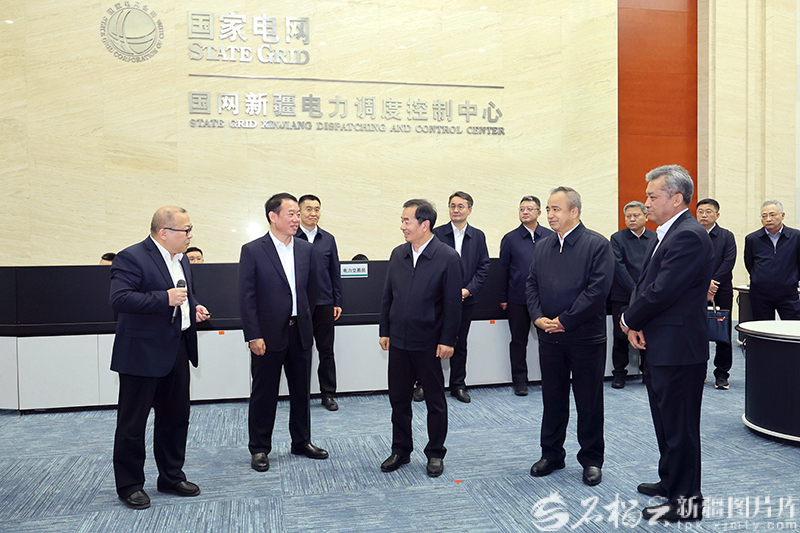 陈小江艾尔肯·吐尼亚孜调研电力保供和能源发展等工作