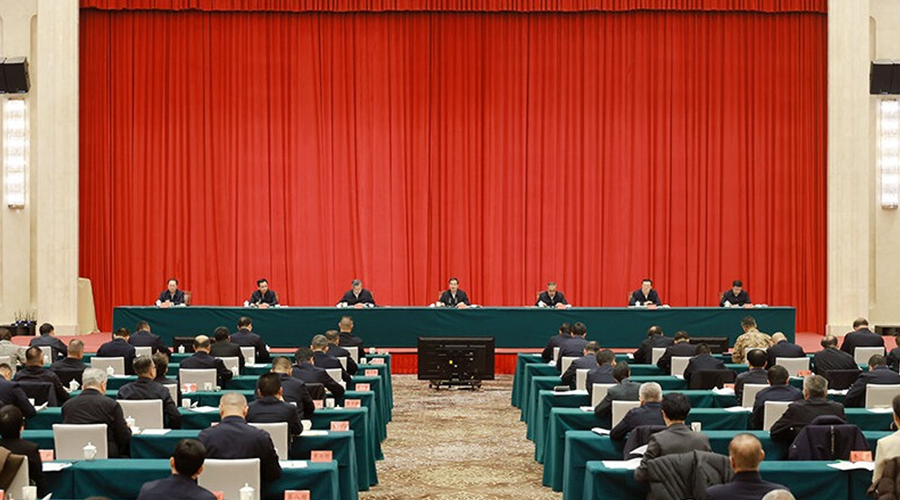 自治区党委政法工作会议召开