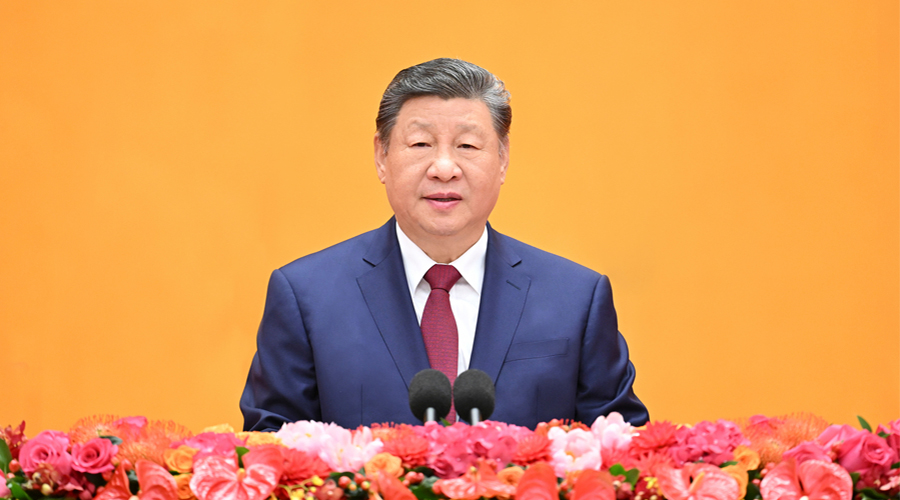 中共中央国务院举行春节团拜会