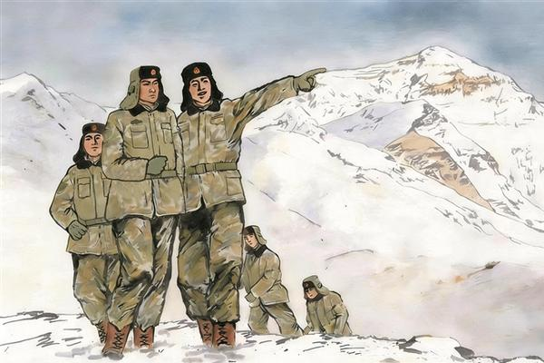 用青春守卫祖国边防——兵团故事连环画之三一八