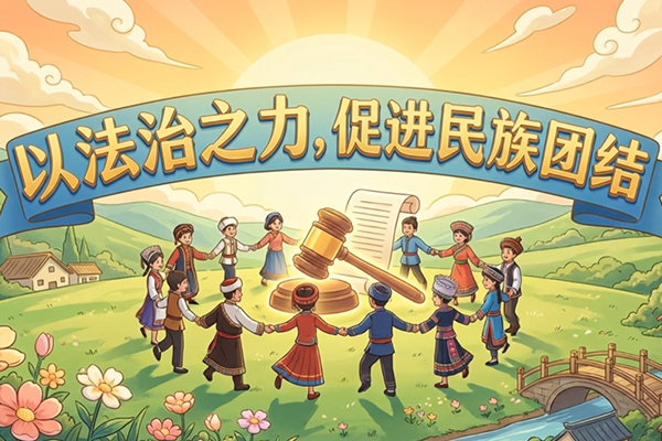 以法治之力，促进民族团结