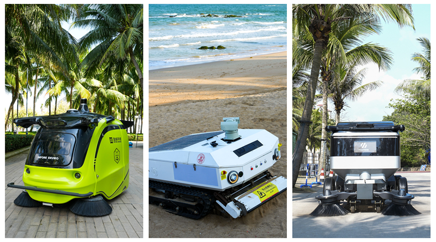 智慧环卫集中亮相博鳌