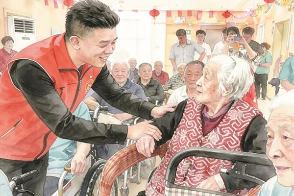 一把剪刀传递温暖——兵团故事连环画之三二五