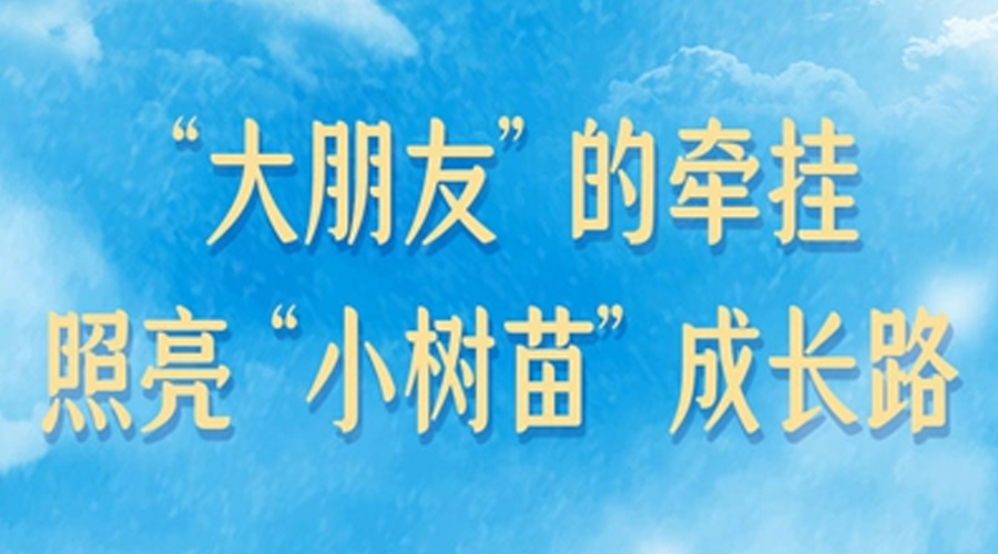 学习新语丨“大朋友”的牵挂，照亮“小树苗”成长路