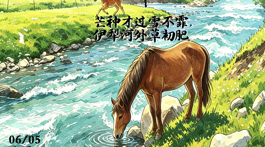 海报丨天山南北芒种时