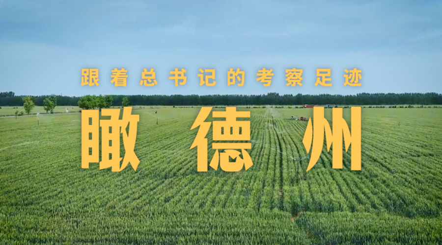 跟着总书记的考察足迹丨瞰德州