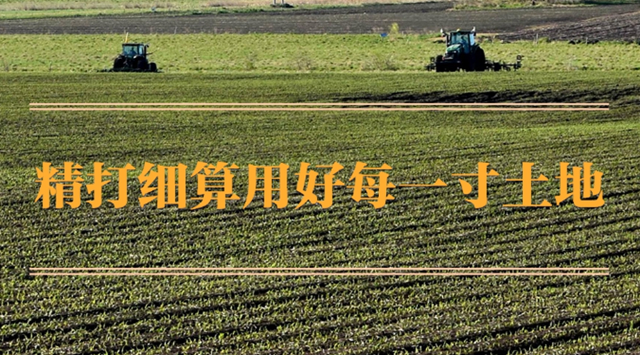 学习手记丨精打细算用好每一寸土地