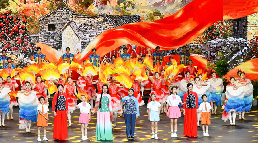 全国移风易俗优秀文艺节目展演在山东临沂举行