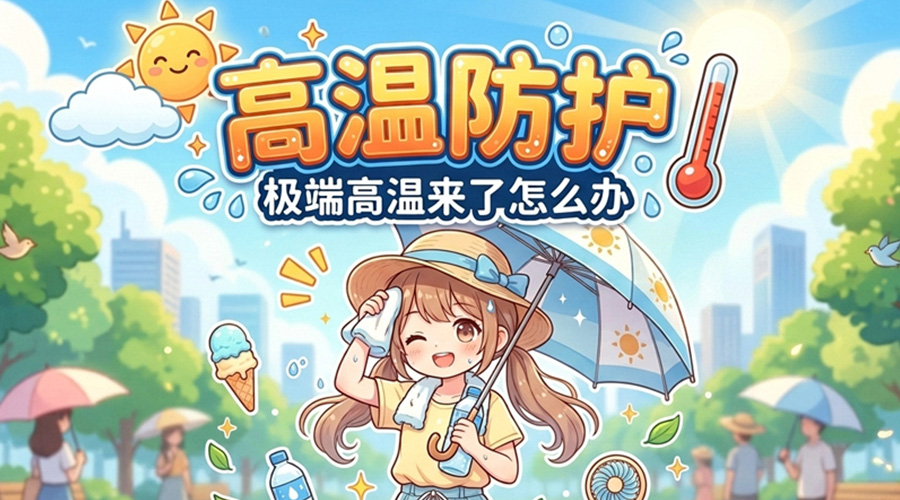 高温防护丨极端高温来了怎么办