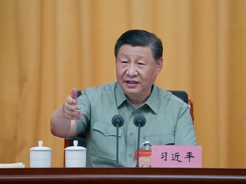 △2024年6月17日至19日，中央军委政治工作会议在陕西延安召开。习近平主席出席会议并发表重要讲话。