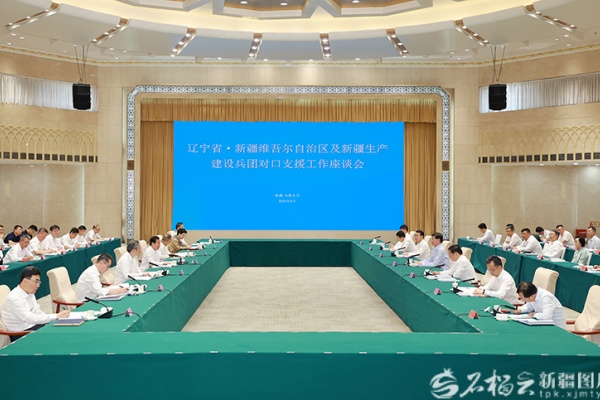 辽宁省党政代表团来疆考察对接对口支援与合作发展工作