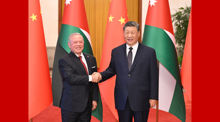 习近平同约旦国王阿卜杜拉二世会谈