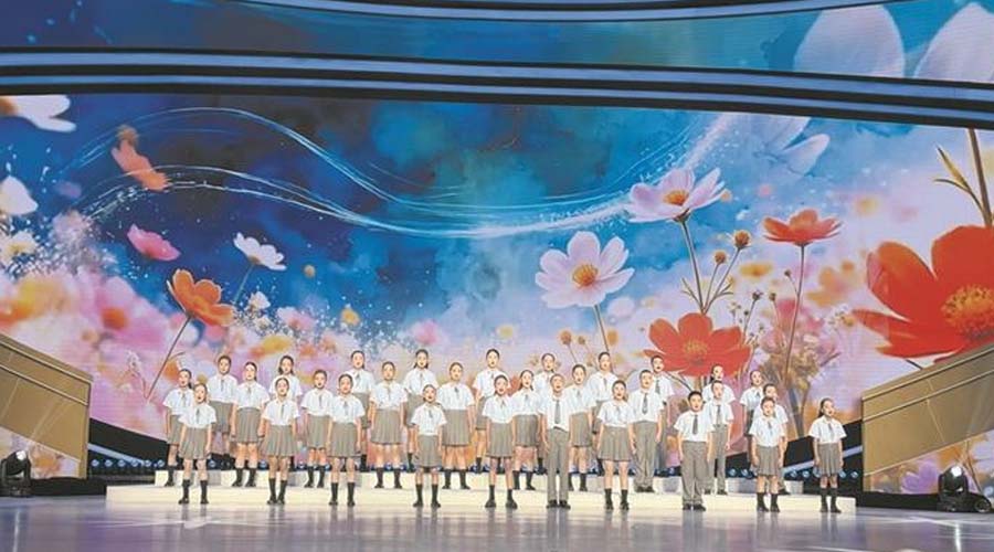 “童声里的中国”兵团少年儿童歌咏活动掠影