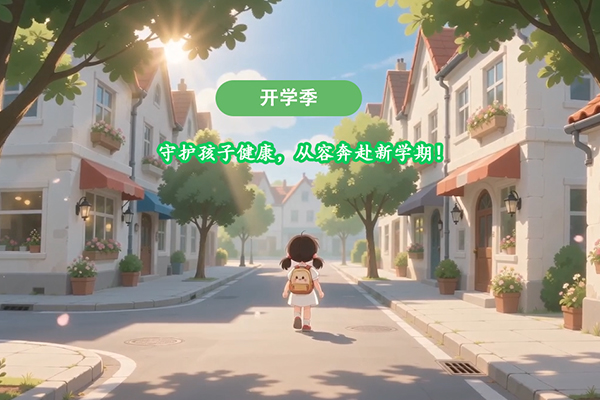 开学季丨守护孩子健康，从容奔赴新学期！