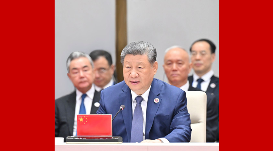 习近平出席上海合作组织成员国元首理事会第二十六次会议并发表重要讲话