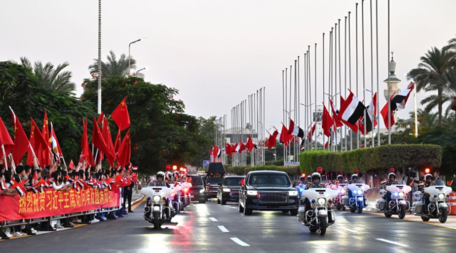 习近平圆满结束对埃及的国事访问