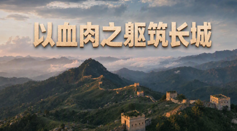 微视频丨以血肉之躯筑长城