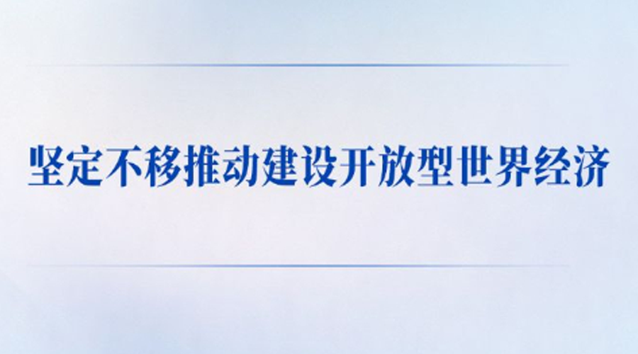 学习手记丨坚定不移推动建设开放型世界经济