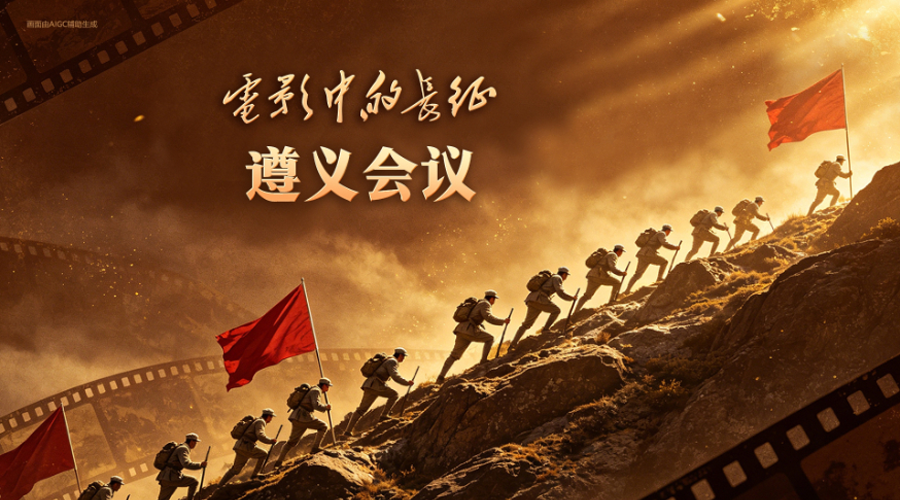 电影中的长征丨遵义会议