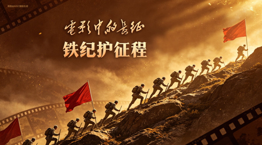 电影中的长征丨铁纪护征程